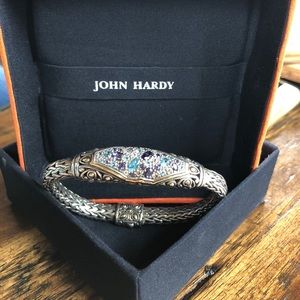 John Hardy bracelet with Sapphires and Topaz